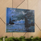 Seascape, Night Effect - Claude Monet Canvas Wall Art
