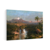 View of Cotopaxi - Frederic Edwin Church Canvas
