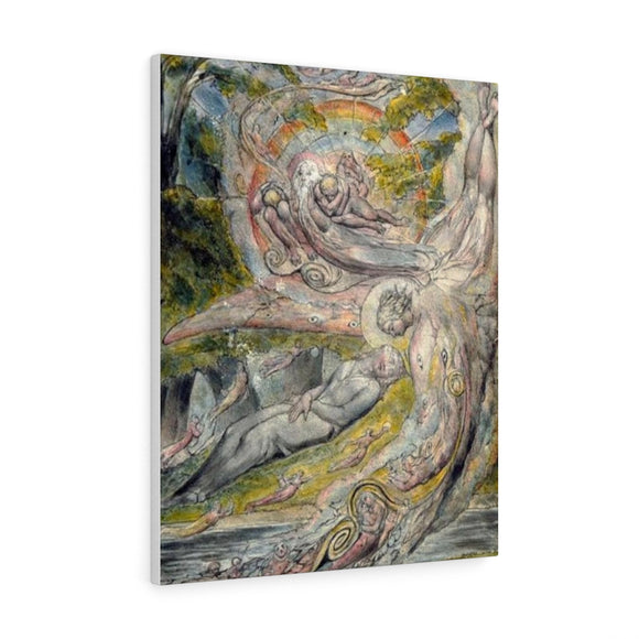 Milton`s Mysterious Dream - William Blake Canvas