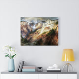 The Grand Canyon of the Yellowstone - Thomas Moran Canvas