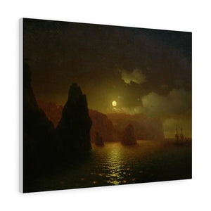 The monastery of George. Cape Fiolent - Ivan Aivazovsky