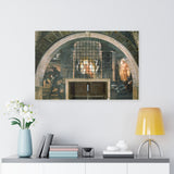 The Liberation of St Peter - Raphael Canvas