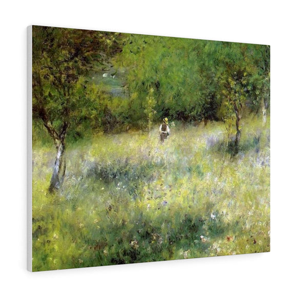 Spring at Catou - Pierre-Auguste Renoir Canvas