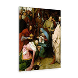 The Adoration of the Kings - Pieter Bruegel the Elder Canvas