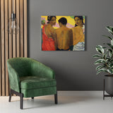 Three Tahitians - Paul Gauguin Canvas