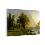 El Capitan, Yosemite Valley - Albert Bierstadt Canvas