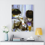 Two women drinking bocks - Edouard Manet