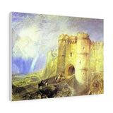 Carisbrook Castle, Isle of Wight - Joseph Mallord William Turner Canvas