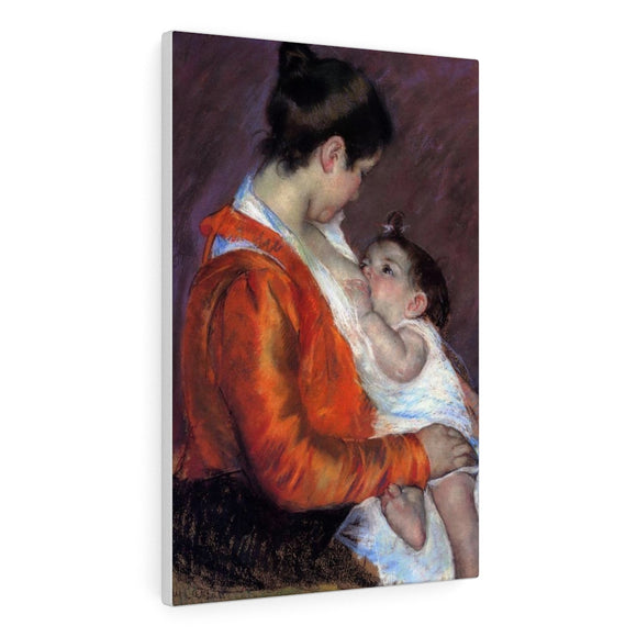 Louise Nursing Her Child - Mary Cassatt Canvas