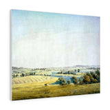 Rogen landscape in Putbus - Caspar David Friedrich Canvas