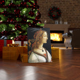 Portrait of a young woman - Sandro Botticelli Canvas