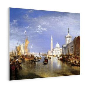 Venice, The Dogana and San Giorgio Maggiore - Joseph Mallord William Turner Canvas