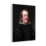Portrait of Philip IV of Spain - Diego Velazquez Canvas