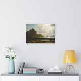 The Marina Piccola, Capri - Albert Bierstadt Canvas