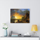 Sunset on the Coast - Albert Bierstadt Canvas
