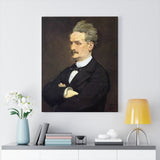 The Journalist Henri Rochefort - Edouard Manet Canvas