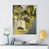 In the Garden - Robert Delaunay Canvas