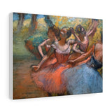 Four Ballerinas on Stage - Edgar Degas Canvas
