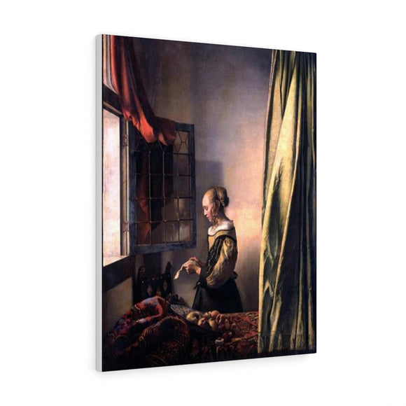 Girl Reading a Letter at an Open Window - Johannes Vermeer