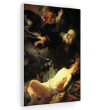 The Sacrifice of Abraham - Rembrandt Canvas