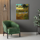 Flowering Garden - Vincent van Gogh Canvas