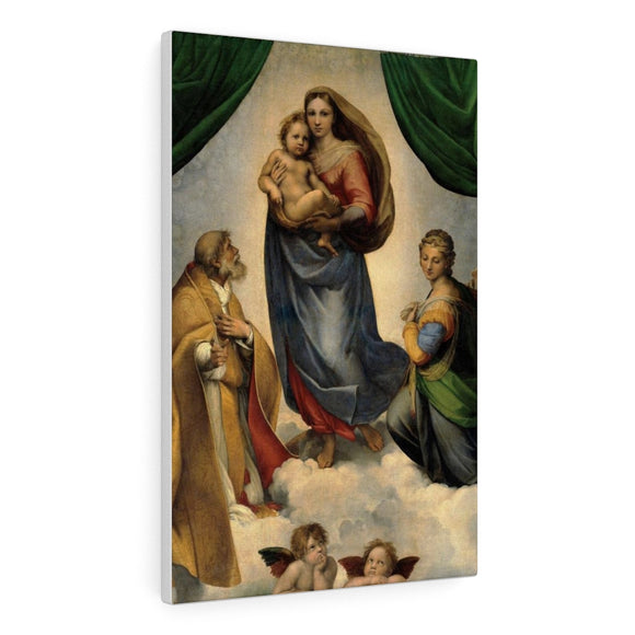 The Sistine Madonna - Raphael Canvas