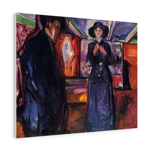 Man and Woman II - Edvard Munch Canvas