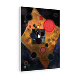 Accent on rose - Wassily Kandinsky Canvas