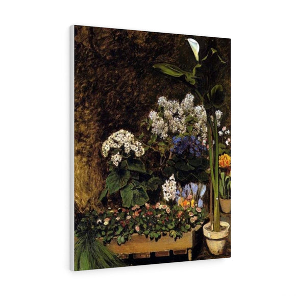 Spring Flowers - Pierre-Auguste Renoir Canvas
