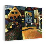 Grungasse in Murnau - Wassily Kandinsky Canvas