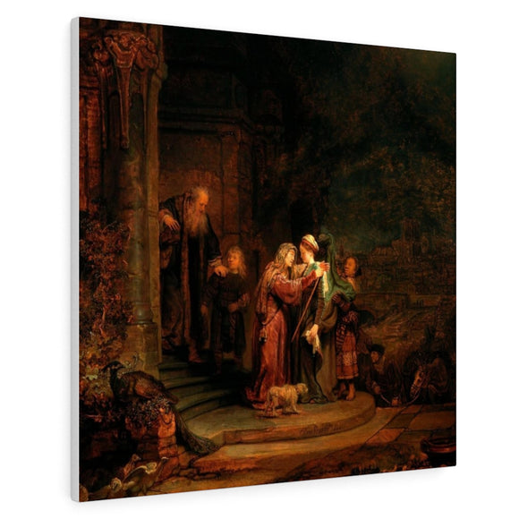 La Visitation - Rembrandt Canvas