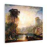Landscape Composition of Tivoli - Joseph Mallord William Turner Canvas