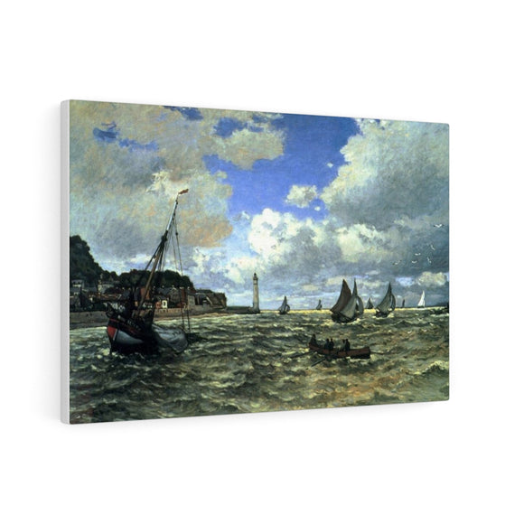 The Seine Estuary at Honfleur - Claude Monet Canvas Wall Art