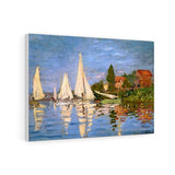 Regatta at Argenteuil - Claude Monet Canvas