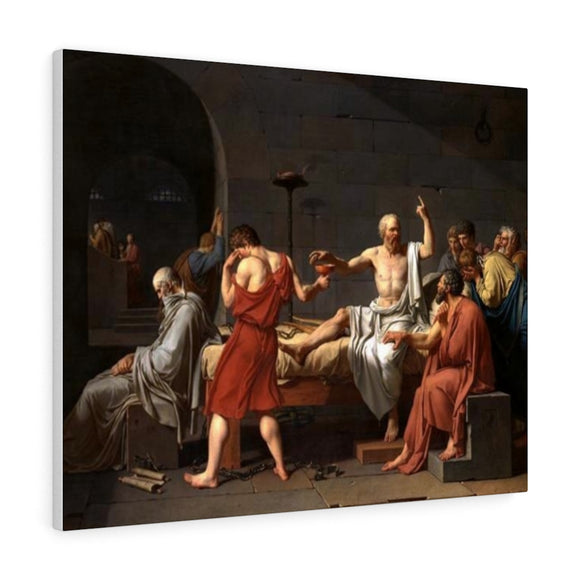The Death of Socrates - Jacques-Louis David