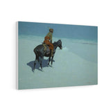 The Scout: Friends or Foes - Frederic Remington Canvas
