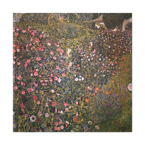 Italian horticultural landscape - Gustav Klimt Canvas Wall Art