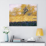 Edge of Wood, Springtime - Georges Seurat Canvas
