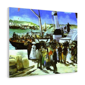 The Departure Of The Folkestone Boat - Edouard Manet