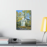 Church at Old Lyme - Childe Hassam Canvas Wall Art