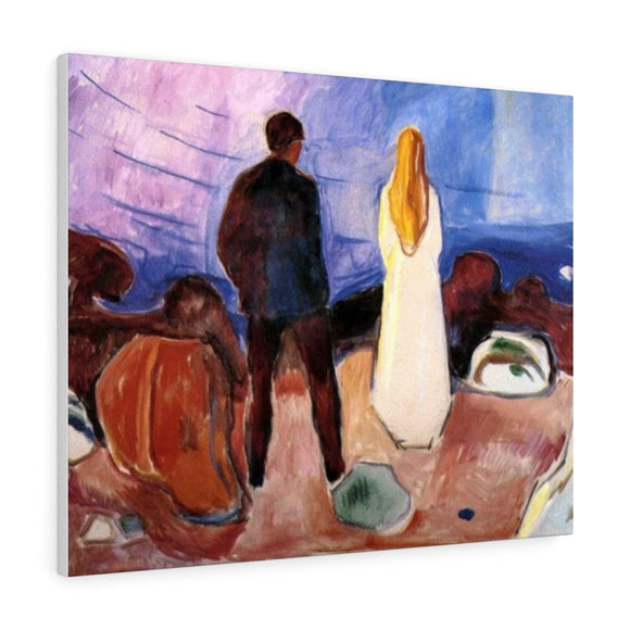 The Lonely Ones - Edvard Munch Canvas