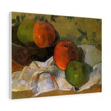 Apples in bowl - Paul Gauguin Canvas