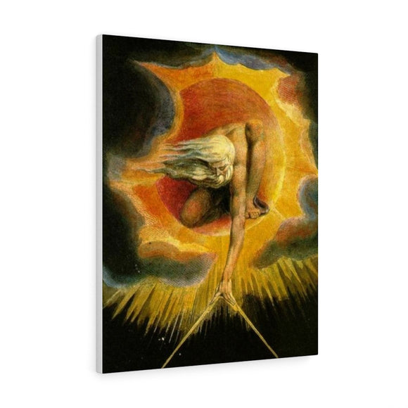 The Ancient of Days - William Blake Canvas