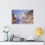 Sogn fjord, Norway -  Adelsteen Normann Canvas