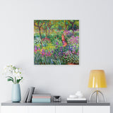 The Iris Garden at Giverny - Claude Monet Canvas
