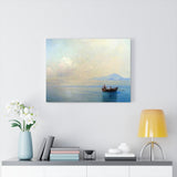 Calm Sea. Landscape with fishermen - Ivan Aivazovsky