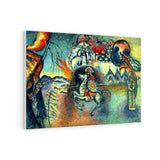 St. George and the dragon - Wassily Kandinsky Canvas