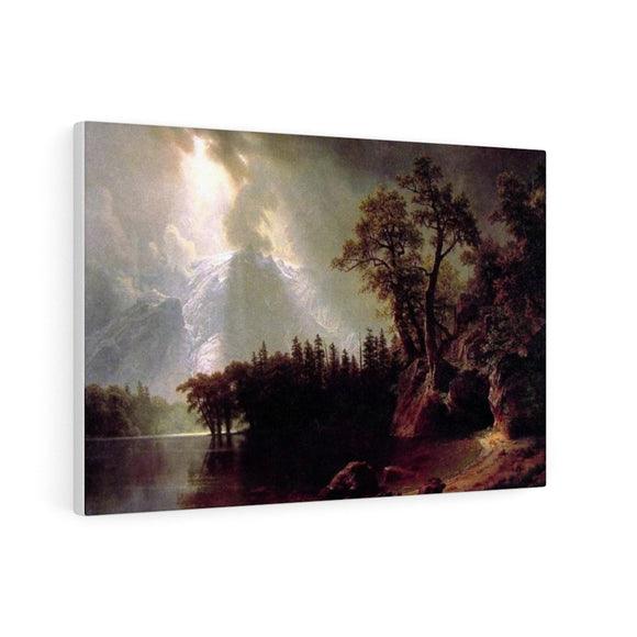 Passing Storm over the Sierra Nevada - Albert Bierstadt Canvas