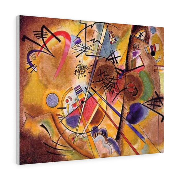 Small dream in red - Wassily Kandinsky Canvas
