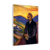 Friedrich Nietzsche - Edvard Munch Canvas